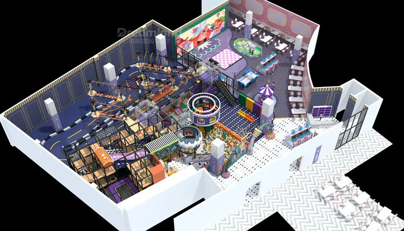 ASTM E84 or NFPA 701 for indoor playground