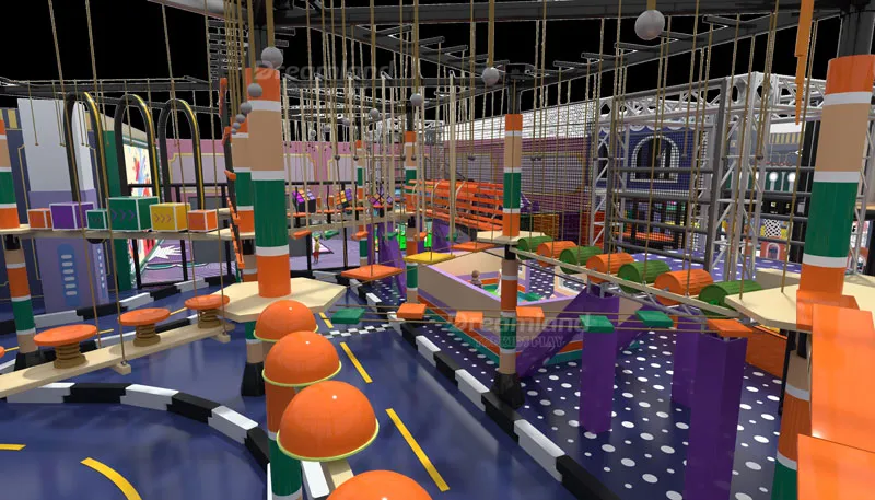 What fire certificates are required for indoor playground equipment