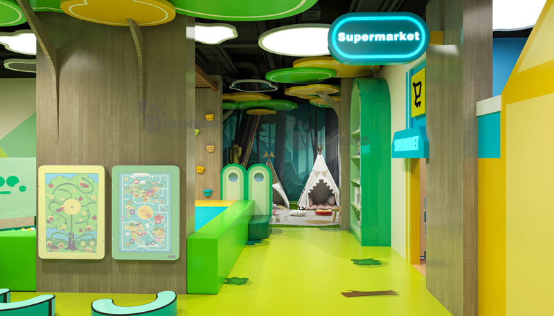Soft-contained play equipment
