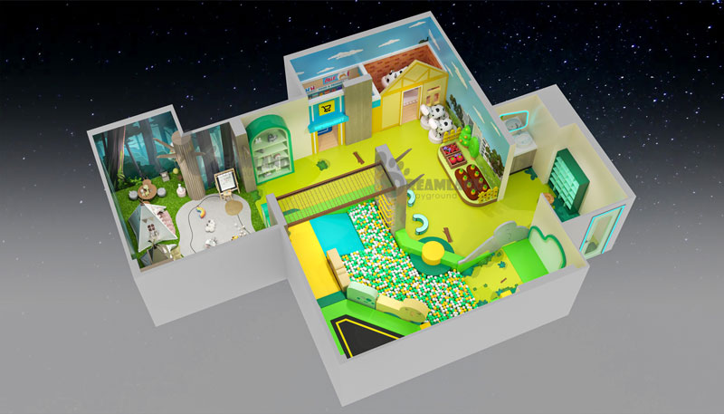 Commercial soft play equipment