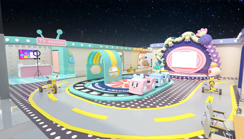 Commercial kids play area