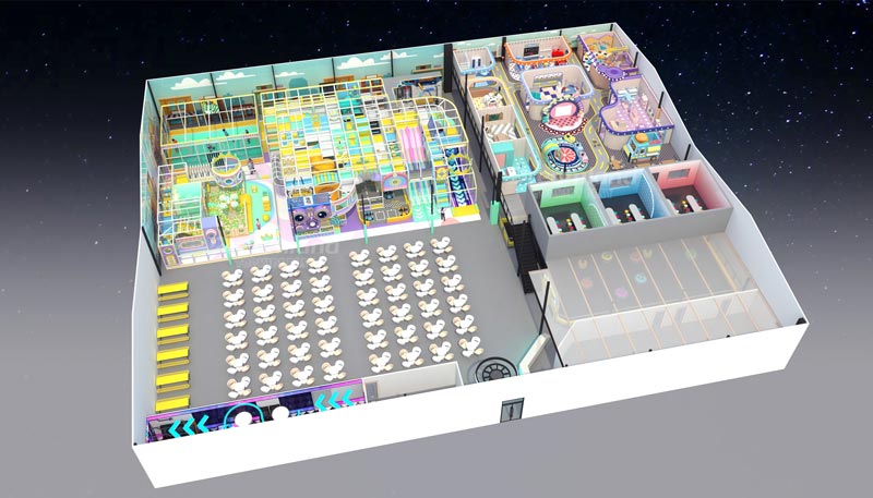 Commercial indoor playground equipment