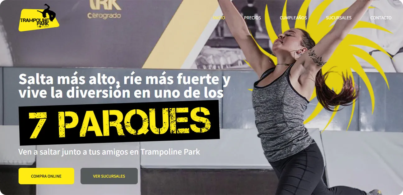 Trampoline Park Las Condes