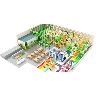 Professional kids play zone soft playground indoor DLID06