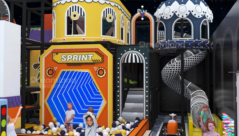 Indoor soft play equipment