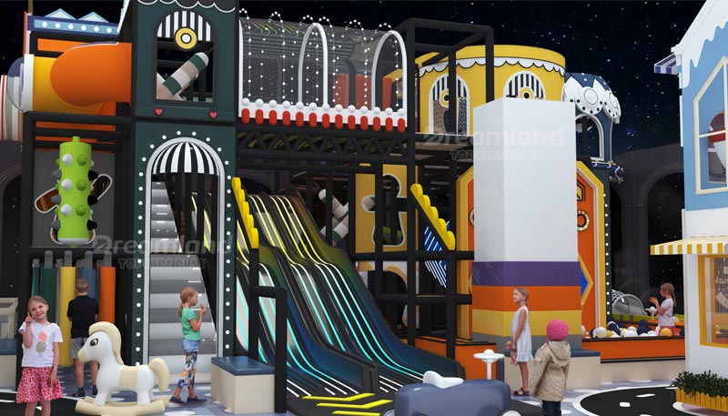 Indoor playground clear height