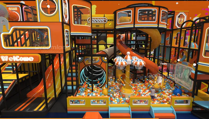 Indoor playground floor plan