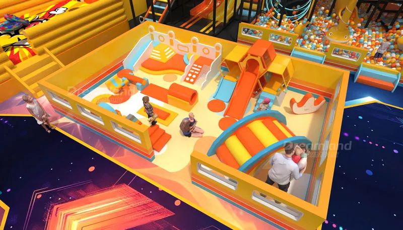 Commercial indoor playground equipment