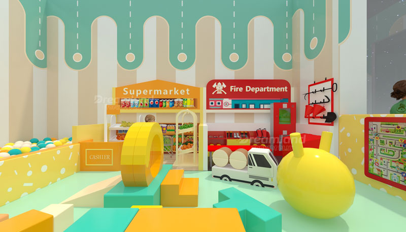 Commercial indoor playground design