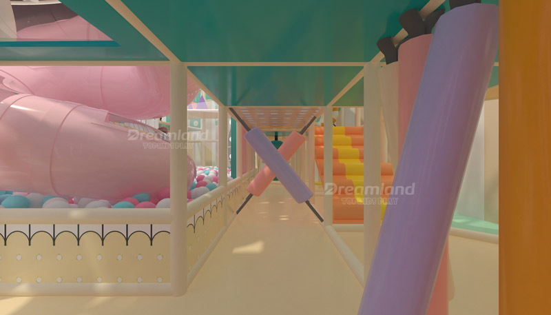 Commercial toddler playground
