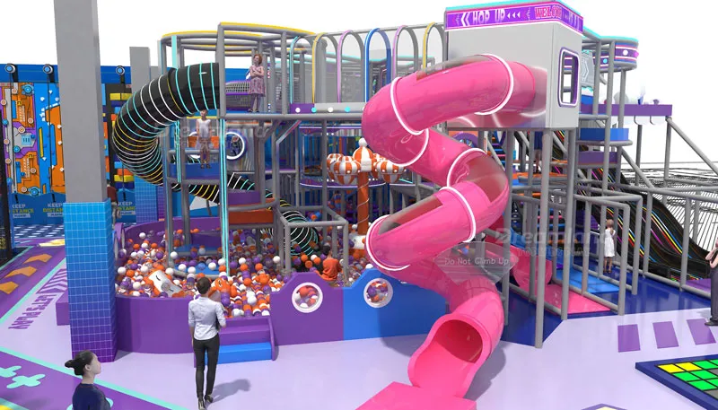 Commercial indoor playground