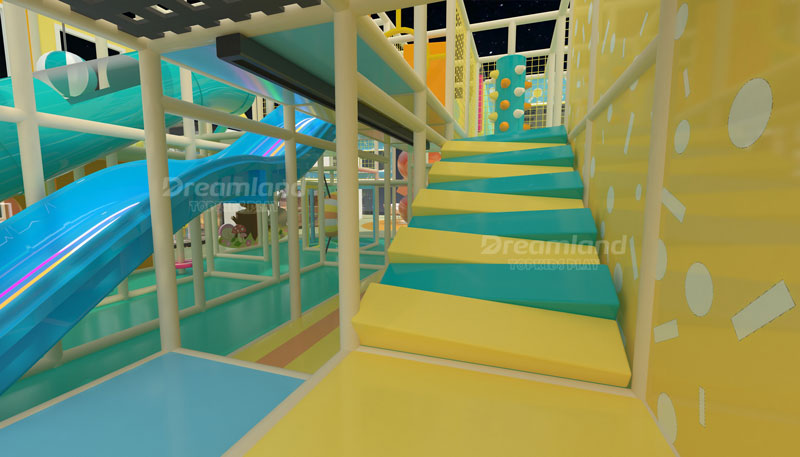 Indoor playground site preparation