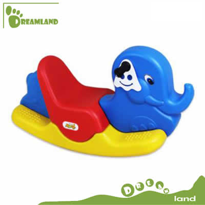 plastic riding horse