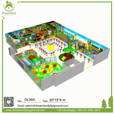 Luxury Amusement Park Soft Play Equipment Indoor Playground with Ball Pool DL35A Luxury Amusement Park Soft Play Equipment Indoor Playground with Ball Pool DL35A