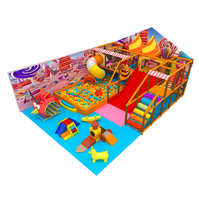 Candy Theme kids soft indoor playground DLID211