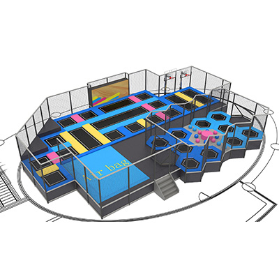 Commercial Indoor Trampoline Play Centre for children DL J1220