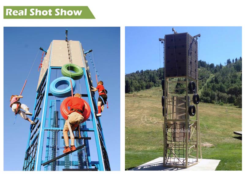 exciting tire climbing wall dlc004 02