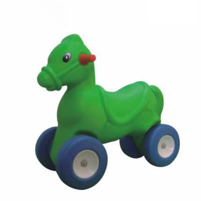 Fancy Plastic Toys Kids Riding on Cars Rocking Horse on Wheels