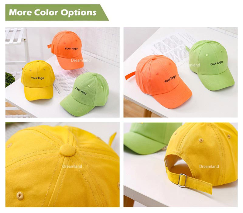 hip hop plain 100 cotton baseball cap dlb001 02