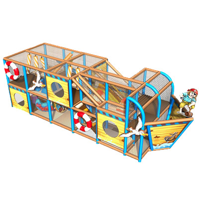 Hot sale pirate ship indoor playground for kids DLID222