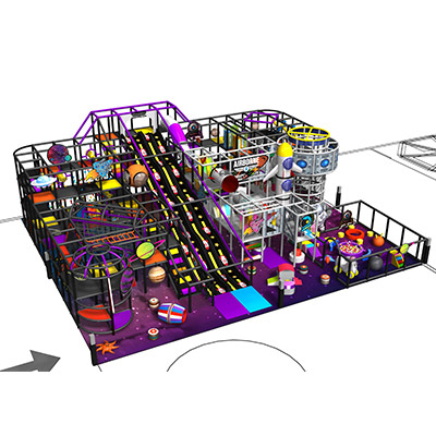 Kids Large Theme Indoor Playground for Sale DL011