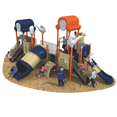 Kids play house Outdoor Wooden Playground DL-HMH012-19053