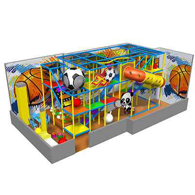 Play land Indoor Playground Equipment inflatable small indoor playground DL35B