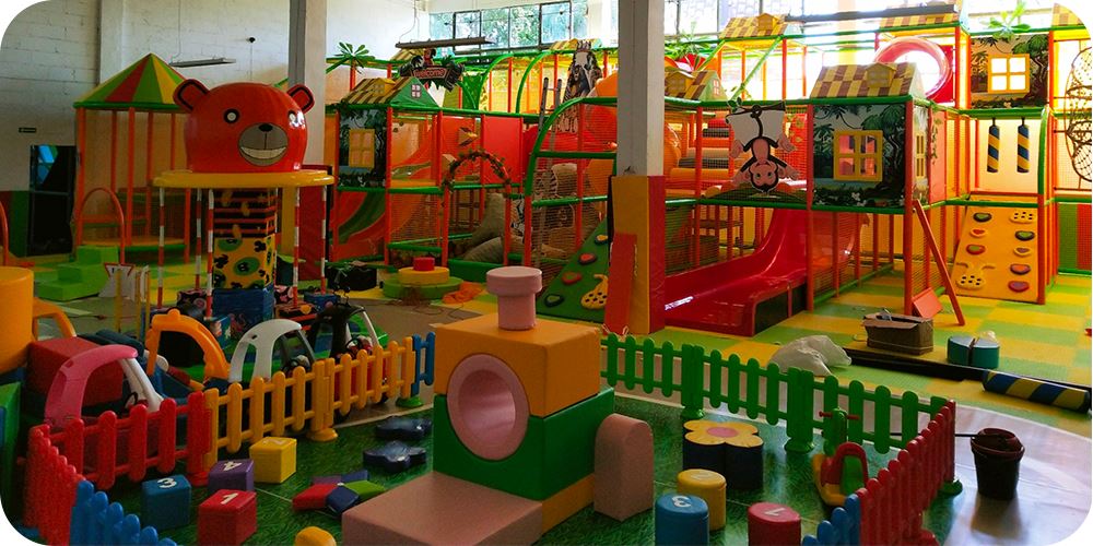 Poland indoor soft playground with Trampoline Park