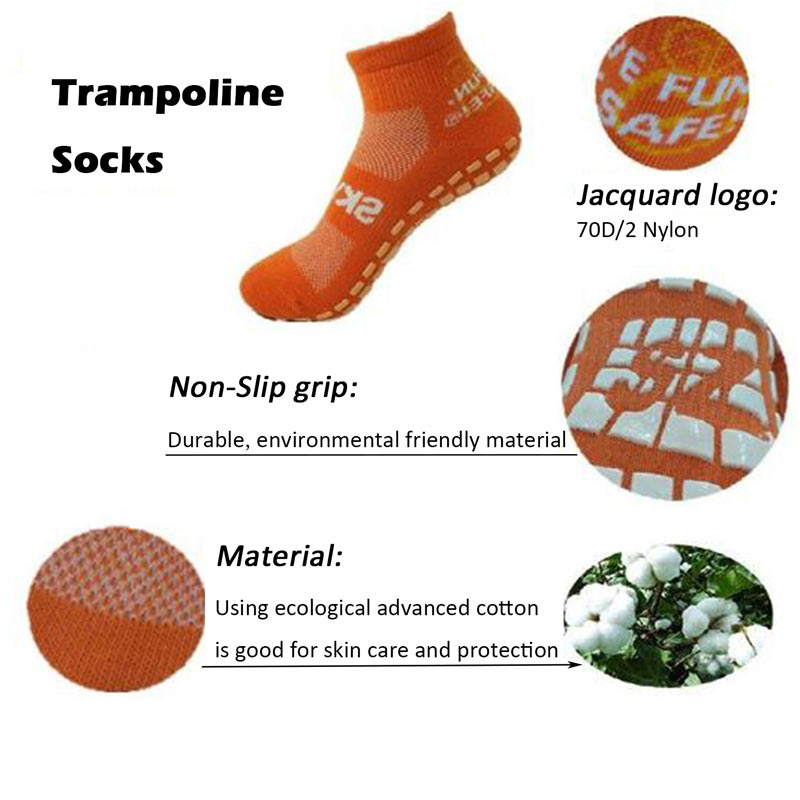 professional trampoline park indoor trampoline sock dlt001s 1