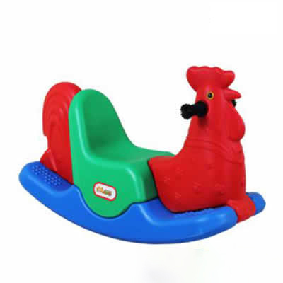 Three Colors Cute Plastic Riding on Horse for Kid