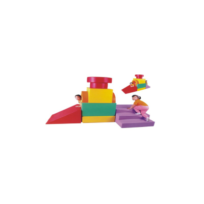 Tunnel and slide soft play for kids DL-S013