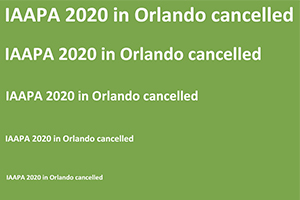 IAAPA 2020 in Orlando cancelled