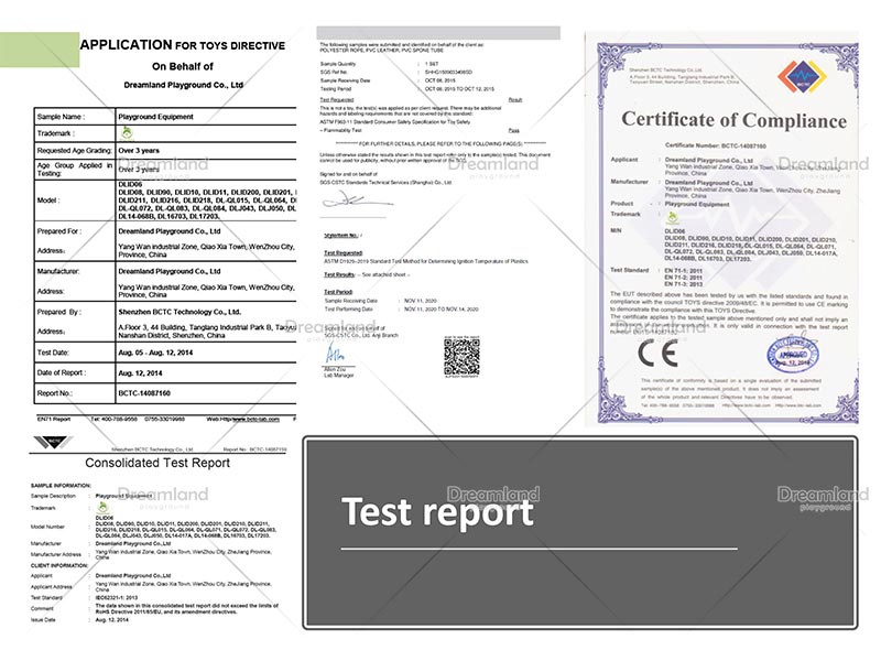 Indoor Playground Equipment Certification
