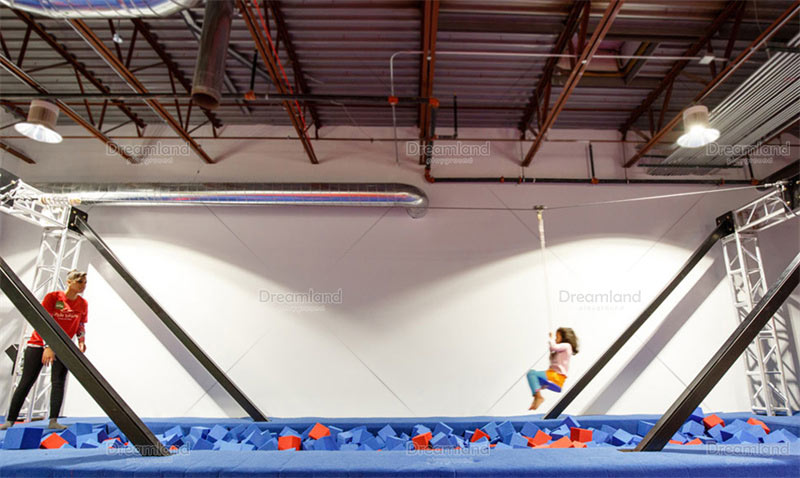 zipline indoor playground equipment