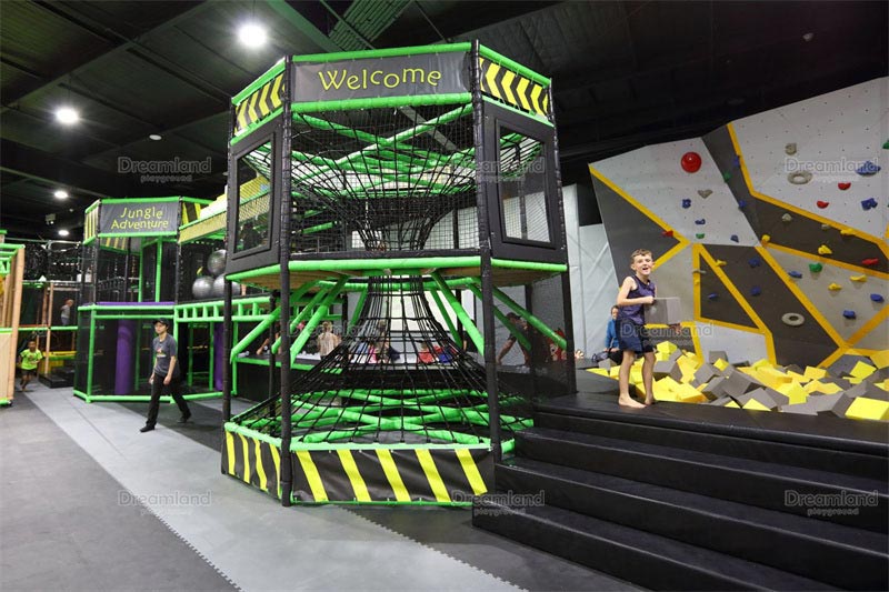 spider tower indoor playground equipment 
