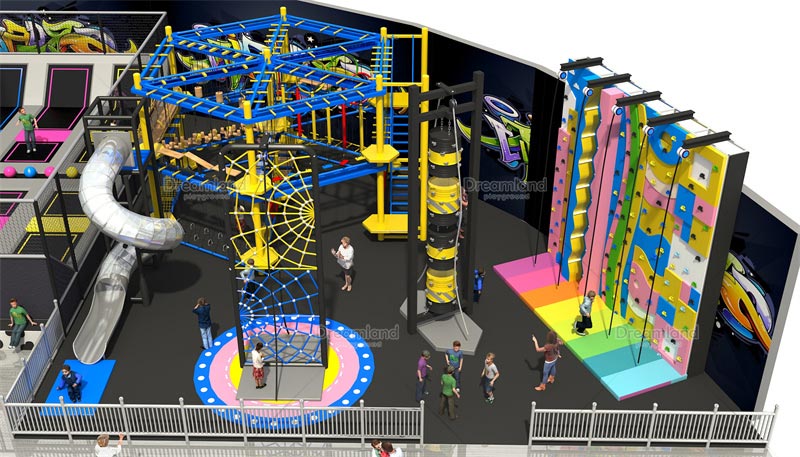 popular playground equipment ropes course