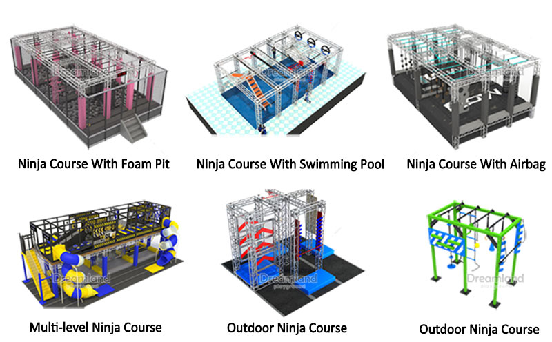 popular playground equipment ninja course