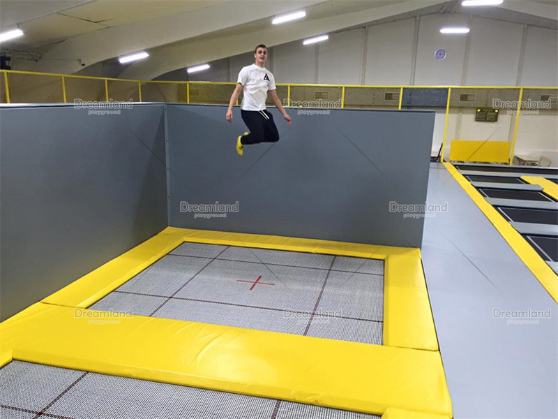 high jump wall trampoline park 3