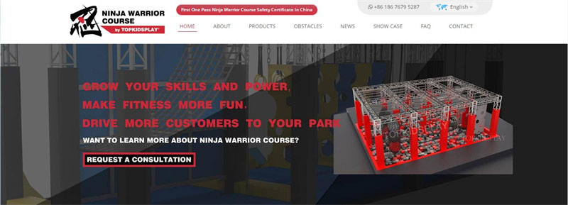 ninja warrior course